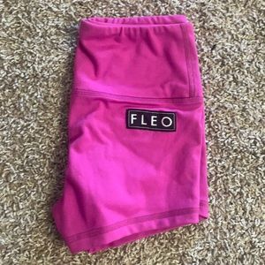 High waisted bright pink shorts NO BARGAINS